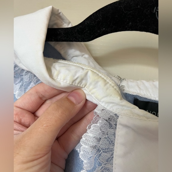 Gorgeous Majorelle Knit Collared Top - Picture 5 of 5